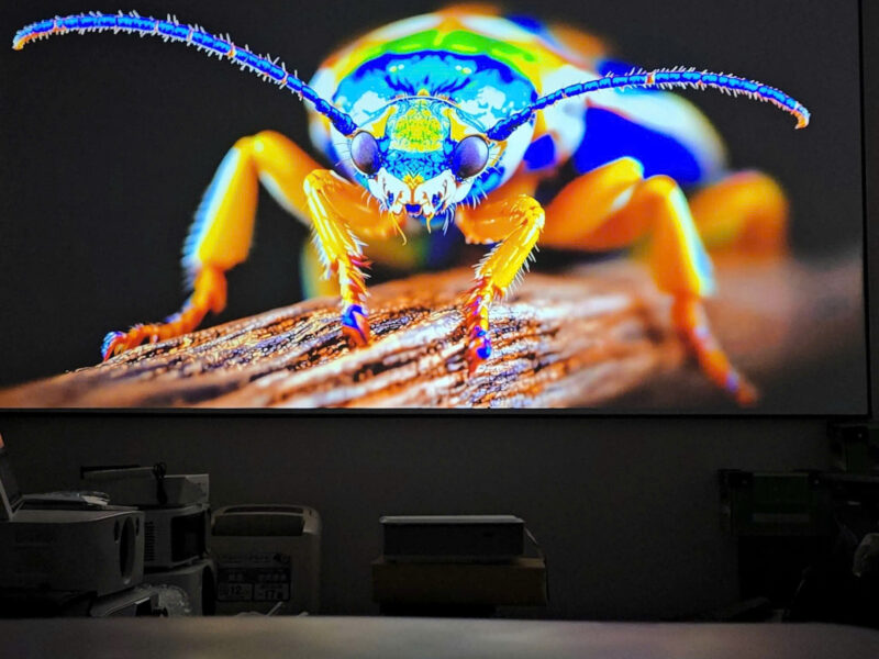 Hình ảnh chiếu thực tế Epson EB-L520U