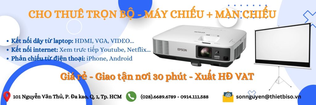 Cho Thuê Máy Chiếu TPHCM FULL HD