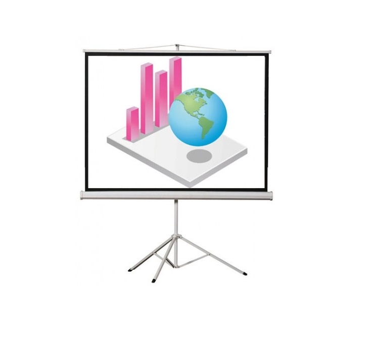 Màn chiếu 3 chân 100 inch