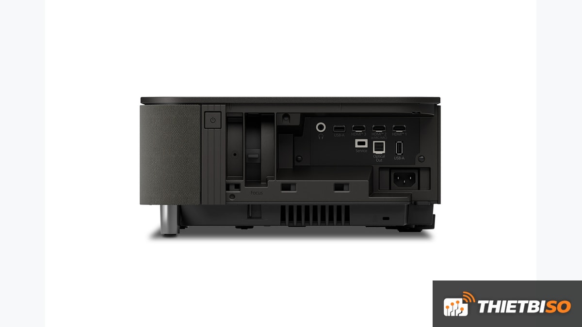 Cổng kết nối Epson Lifestudio Grand Plus B gồm HDMI eARC USB và audio out