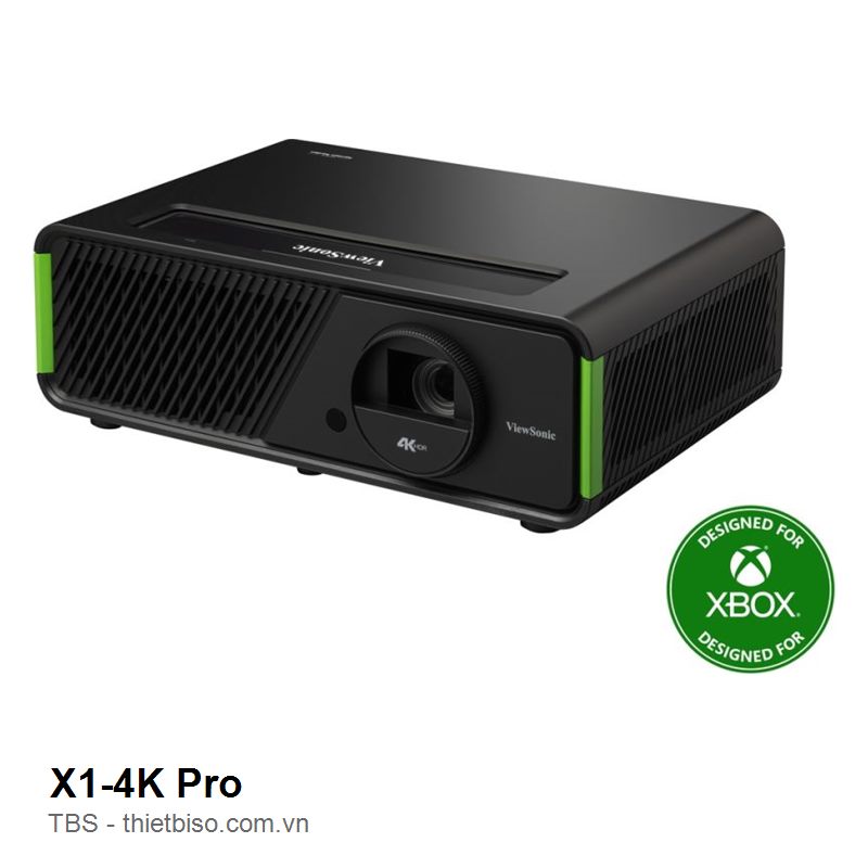Máy chiếu mini ViewSonic X1-4K Pro 4K Siêu Nét - hình ảnh sản phẩm 2 Máy chiếu mini ViewSonic X1-4K Pro 4K Siêu Nét chính hãng tại Thiết Bị Số - hình 2