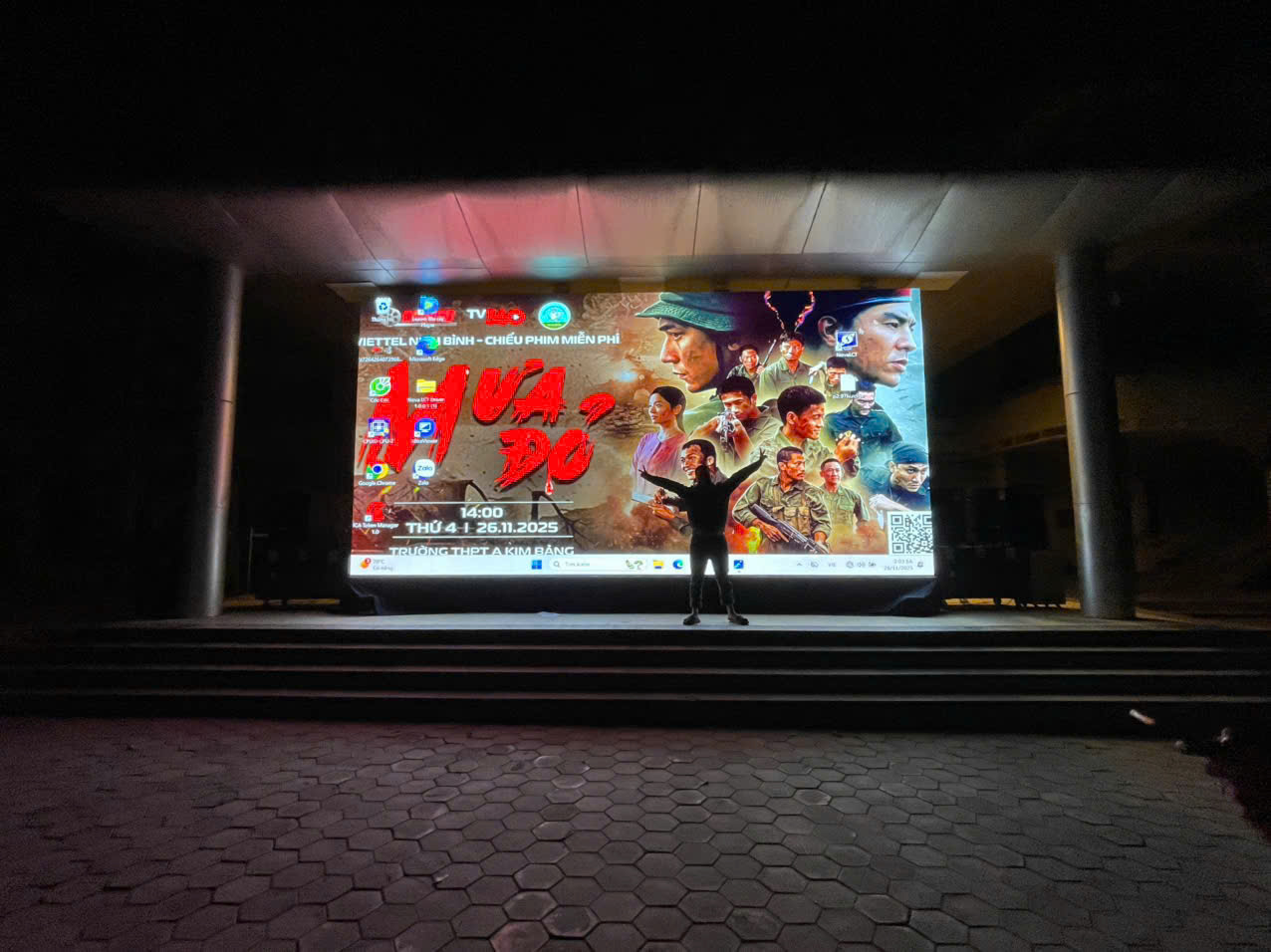 Màn hình LED sân khấu ngoài trời cho trường học và sự kiện cộng đồng